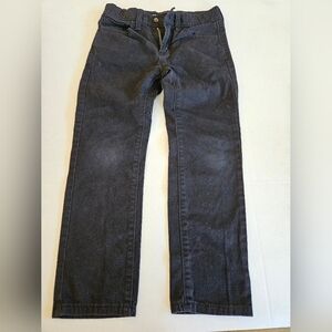 Old Navy Boys Skinny Black Jeans 6